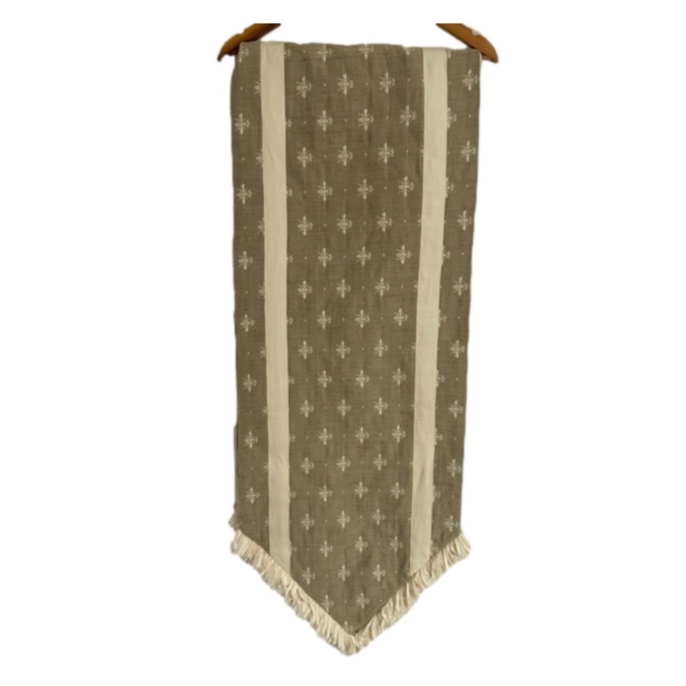 Daphne Cotton Blend 120”x16” Table Runner by Eastern Accents